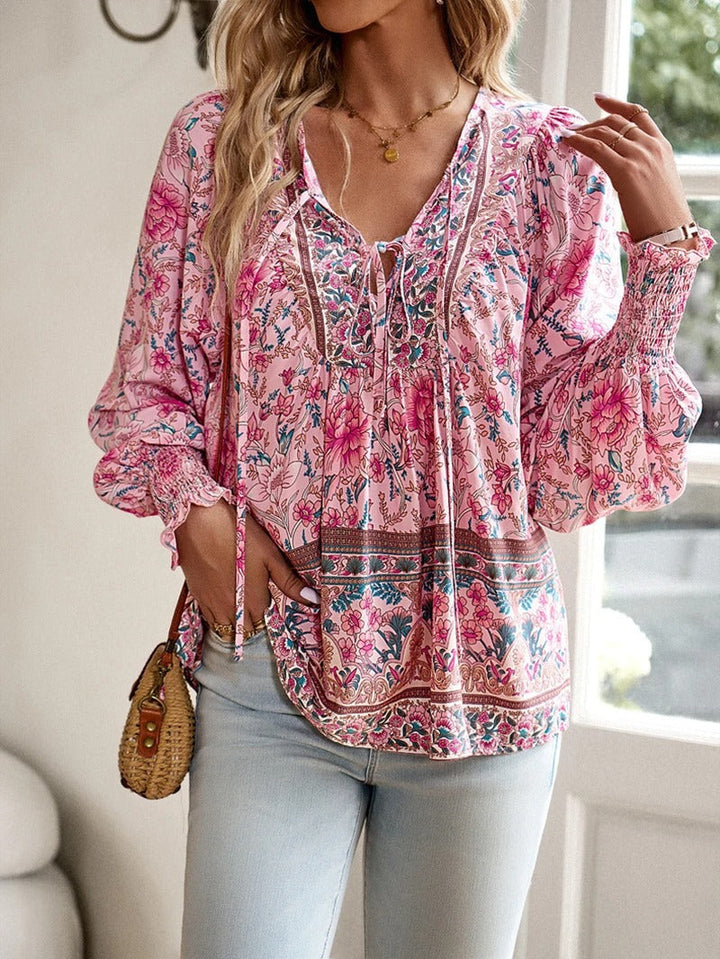 Helena | Summer Floral Top