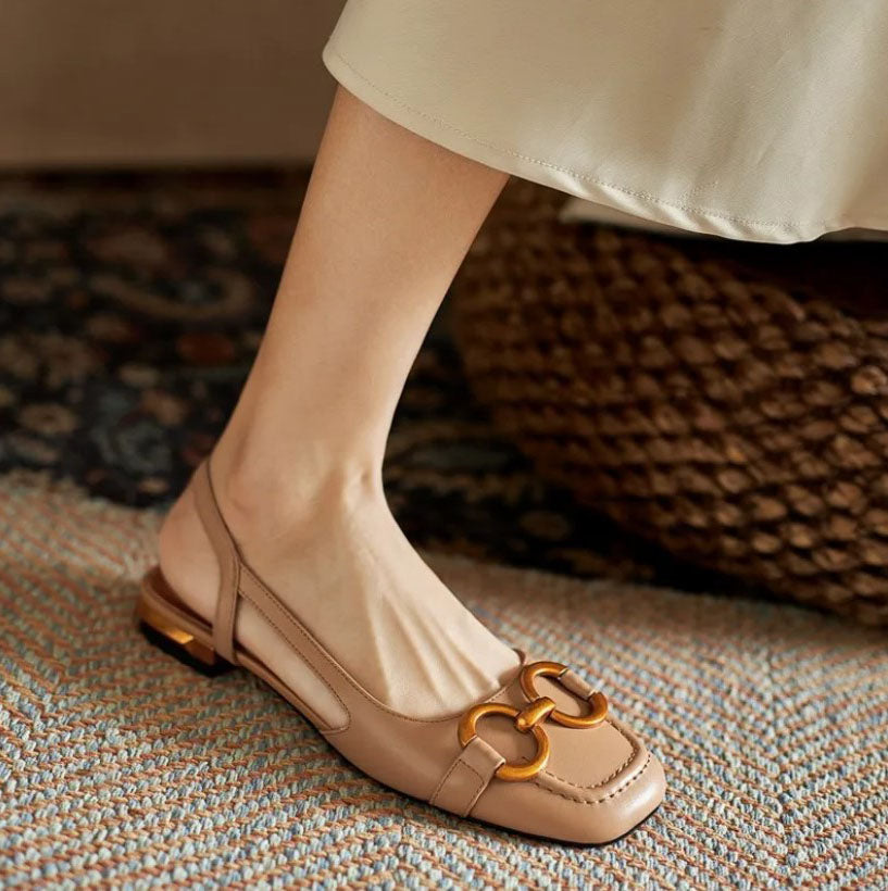 Isabelle | Slingback Flats