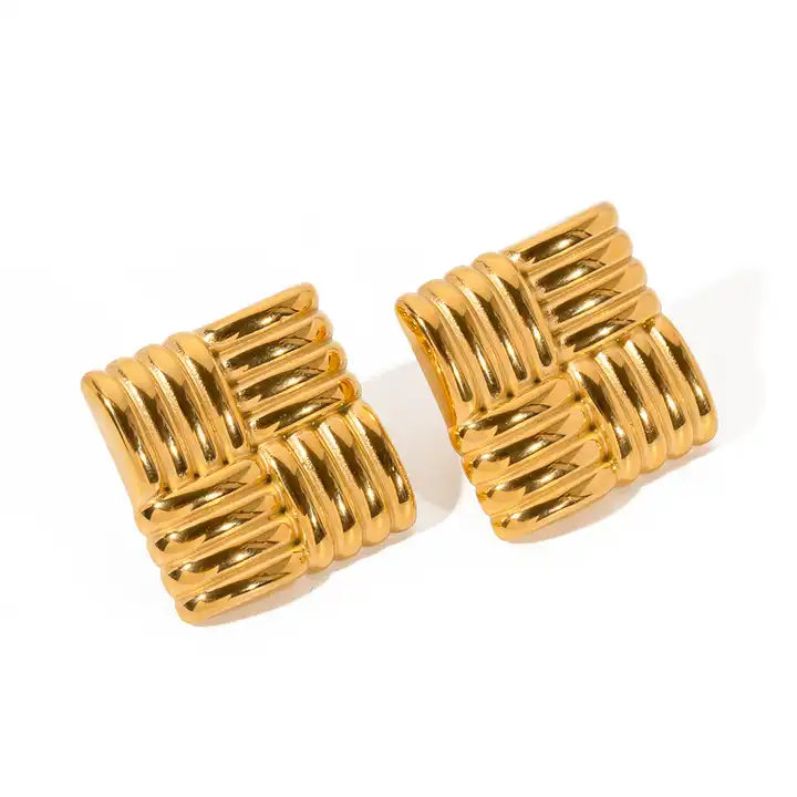 Sofi Gold Stud Earrings